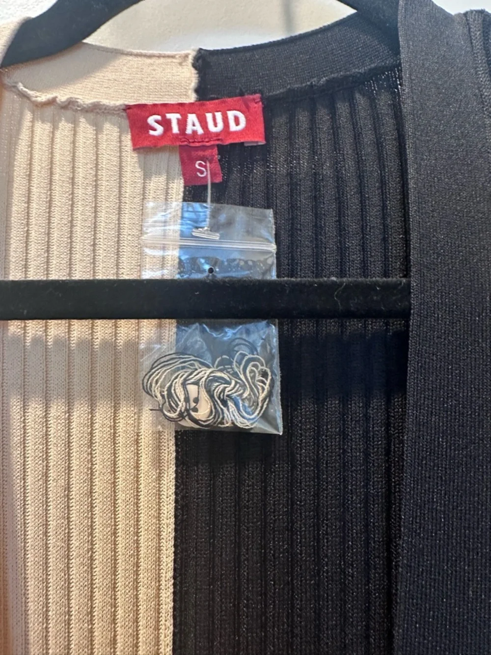 Staud Shoko Two-Tone Sweater Dress - Picture 6 of 10
